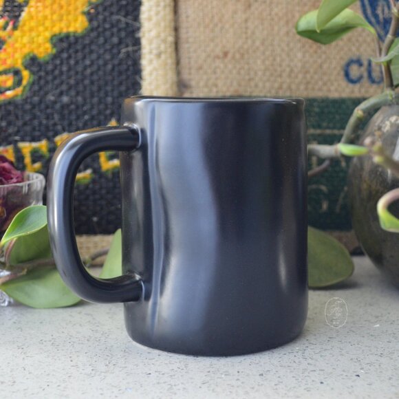 Rae Dunn Artisan Collection Black "Hustle" Mug - Picture 2 of 4